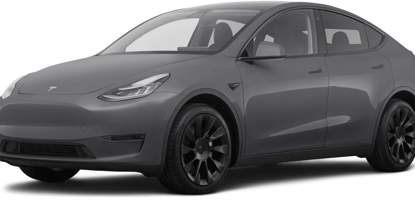 TESLA MODEL Y 2020 5YJYGDEF3LF037228 image